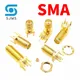 5pcs sma SMA-KE/kwe/khd Buchse Stecker Stecker Adapter Löt kante Platine gerade rechtwinklige