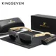 Kingseven neue schwarz polarisierte sonnenbrille für männer uv400 linse hdsports outdoor brille