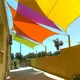 Neue Auti UV Rechteck Wasserdichte Polyester Sonne Sonnensegel Garten Camping Zelt Regendicht