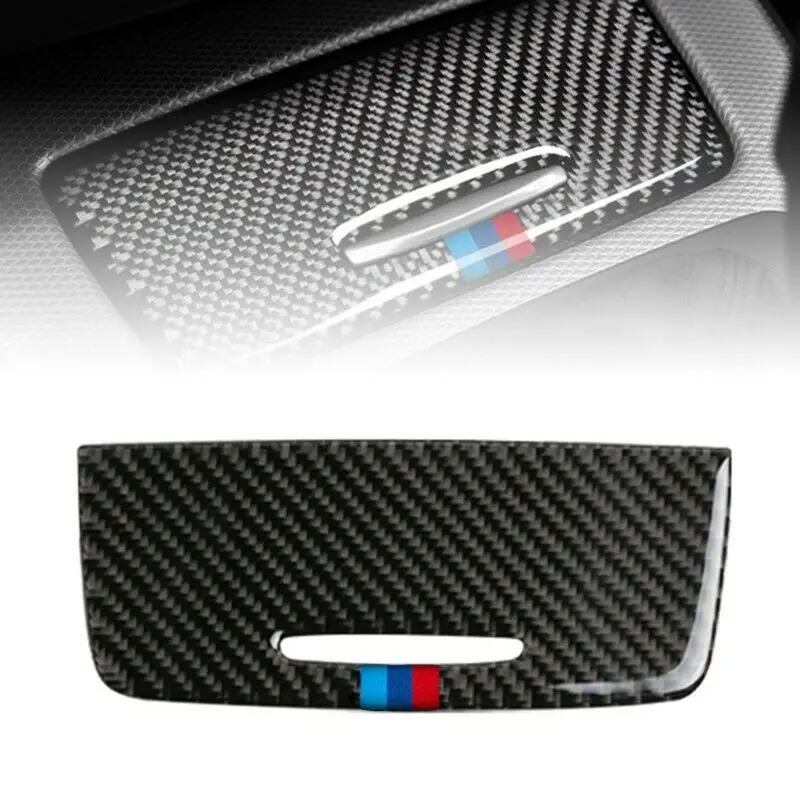 Carbon Fiber Gear Shift Position Panel Abdeckung Trim Streifen Fit für BMW 3-Serie E90 E92-2005-12 auto Panel Trim Abdeckung Aufkleber Dekor Image