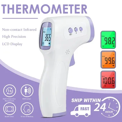 Stirn digitales Thermometer berührungs loses Infrarot medizinisches Thermometer Körper temperatur