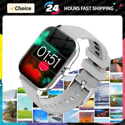 2025 neue Smartwatch für Männer und Frauen, Geschenk, 1,44 Zoll Bildschirm, Full-Touch-Sport-Fitness-Uhr, Bluetooth-Anrufe, digitale Smartwatch-Armbanduhr