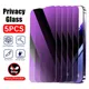 5 Stück Sichtschutz Glas Smartphone für iPhone Anti Blaulicht 15 Pro Max/14 plus/13 Pro Telefon