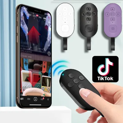 Bluetooth Smart Remote für Xiaomi iPhone Samsung Handy Universal Fernbedienung Selfie Stick Bluetooth Kamera Controller