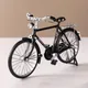 Antike Modell Legierung Retro Fahrrad Druckguss Dekoration Modell Metall Spielzeug schwarz Fahrrad