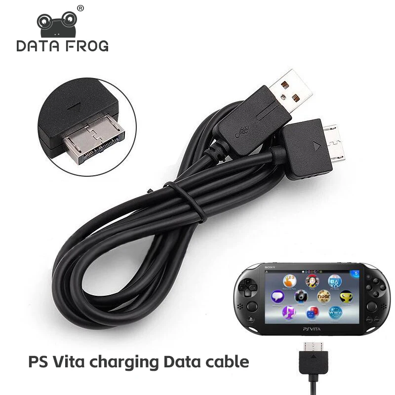 DATA FROG USB-Ladekabel Transferadapter Draht Datenladekabel Linie für Psv1000 Psvita PS Vita PSV 1000 Power Image
