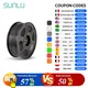 Sunlu abs filament 1 75mm kunststoff abs 3d filament für fdm 3d drucker/3d stift 1kg/rolle schneller