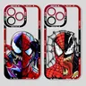Wunder Superheld Spiderman für iPhone 15 14 13 12 11 Mini XS XR X Pro Max 8 7 6 plus Se Engel Augen