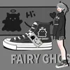Amy und Michael Nette Anime Graffiti Leinwand Schuhe Schöne Mädchen Studenten Hohe Top Sportlich Turnschuhe für Frau Schwarz Tennis Schuhe