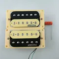 Wilkinson ainico5 Tonabnehmer Humbucker E-Gitarren-Tonabnehmer mit orange farbenen Kappen tragen