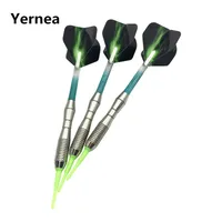 Yernea neue 3 teile/satz Soft Tip Darts Indoor Sport Unterhaltung elektronische Darts Kristall Nyion