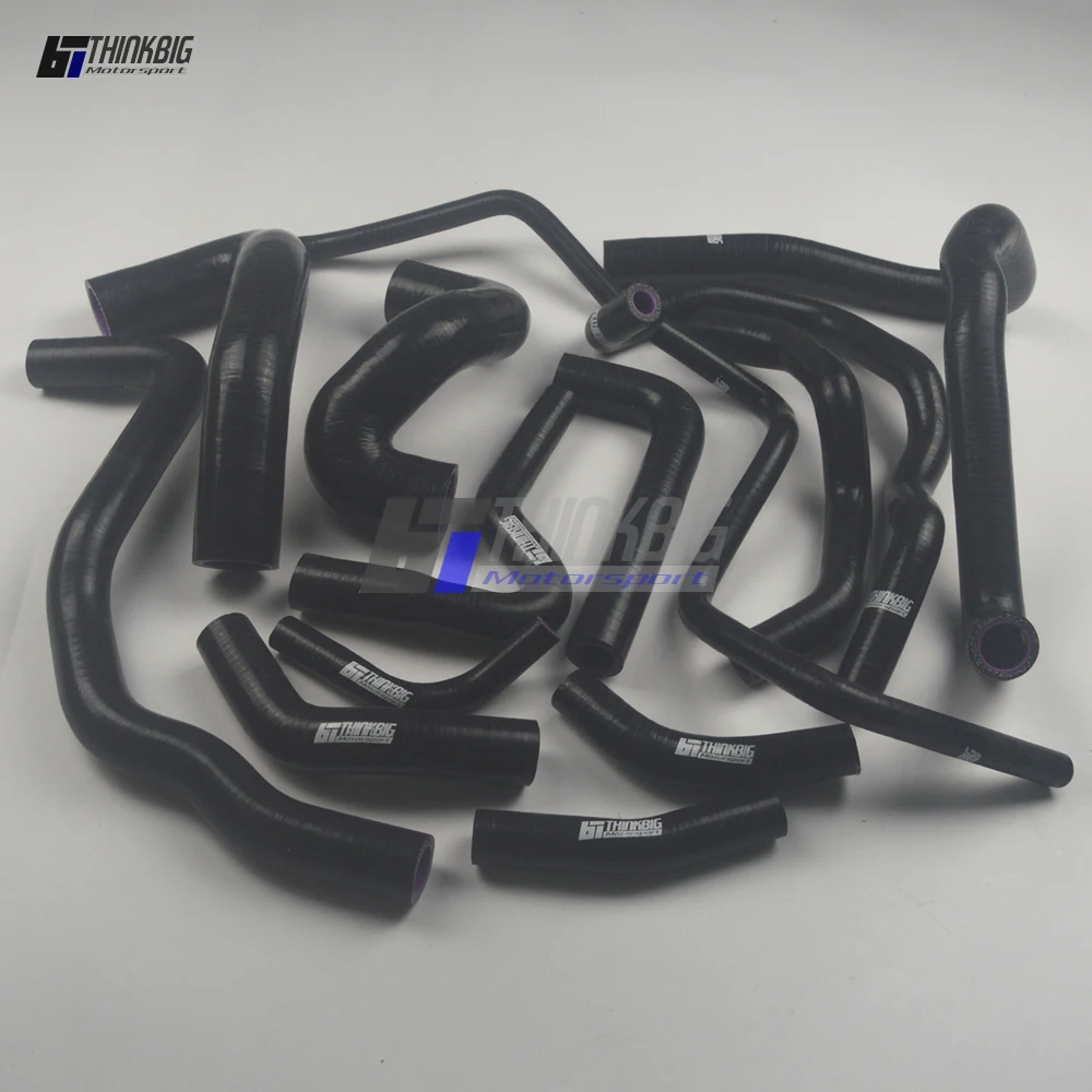 Silikon-Kühlerschlauch-Set für 1997–2005 Audi S4/RS4 B5/A6 C5 2,7 T Bi-Turbo (13 Stück) Image