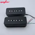 1 Satz Guyker P90 Double Layer Noise Reduction Gitarren Pickup schwarz/gelb