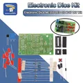 Elektronische Würfel NE555 Led-modul CD4017 DIY Kit 5mm Rote LED 4 5-5V LED Würfel Teile Spaß