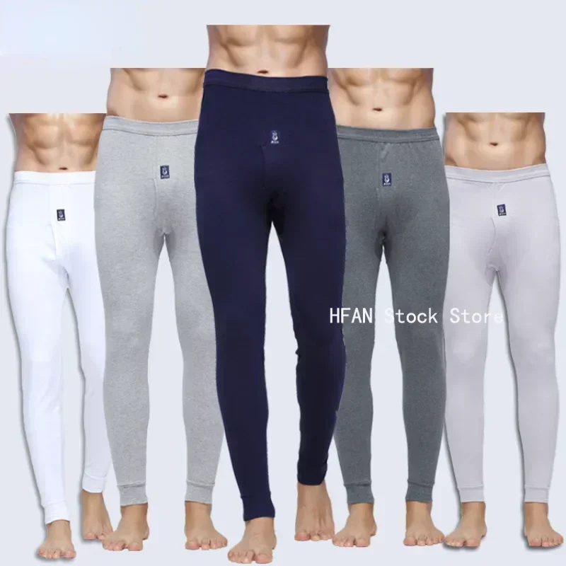 Winter Herren warme Unterwäsche Baumwolle Leggings enge Männer lange Unterhosen plus Größe warme Unterwäsche Mann Thermo Unterwäsche für Männer Image