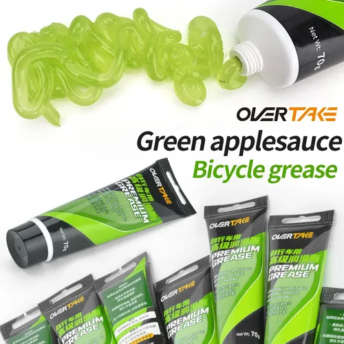 Goldix fahrrad fett grün apple sause lager fett nabe bb schmierstoffe öl schmier mittel schmier