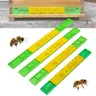 1pc Imkerei Kunststoff Bienenstock Bienen kasten Tür Anti-Flucht Bienenstock Tor Blatt Nest Abstand