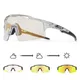 Kapvoe-red photo chrome gold fahrrad brille sport männer sonnenbrille für männer fahrrad fahrrad