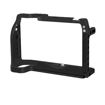 Kamerakäfig für Canon EOS RP Kamera Video Shooting Stabilisatorkäfig Rahmen Rig mit ARRI 1/4 3/8 Löchern für Monitor LED-Licht