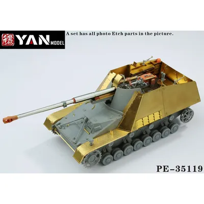 Yan modell PE-35119 1/35 sd. kfz.164 "nashorn" beliebt (für tamiya, drachen, grenze afv) Image