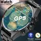 2024 GPS neue Smartwatch Männer Outdoor-Kompass Sport Fitness Armband Bluetooth Call Clock