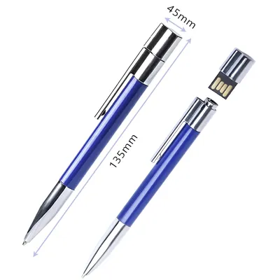 Neue Metall Kugelschreiber Stick USB-Flash-Laufwerk 2.0 16GB 32GB 64GB Memory Sticks Pen drives coole Geschenke USB-Laufwerk Image