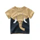 2024 Sommer neue Cartoon Elefant T-Shirt Jungen europäischen und amerikanischen Stil Kinder kleidung