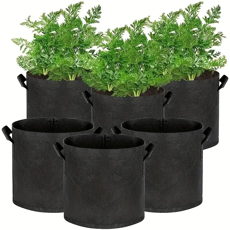 Pflanz beutel Pflanzen wachstums tasche mit Griff, Garten balkon Garten Schönheit Pflanz beutel, Töpfe, Pflanz gefäße & Behälter zubehör
