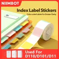 Niimbot Markierungen Smart Printer Thermo etiketten aufkleber bunte Etiketten aufkleber wasserdicht