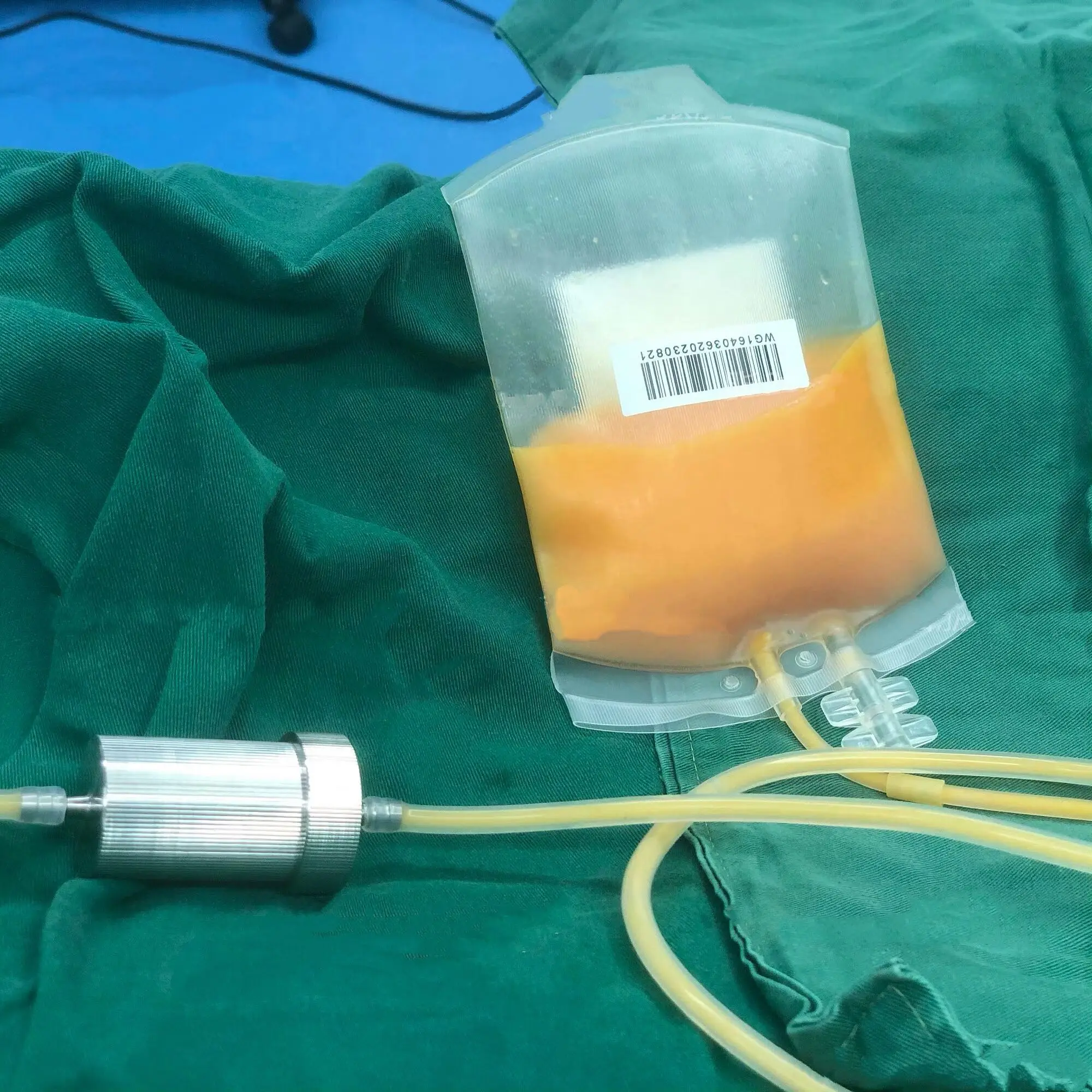 2-teilige Packung 200ml medizinischer PVC-Aufbewahrung beutel für den automatischen Fett-/Autolog-Fett transfer