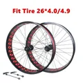 26x4.0/4 9 zoll Snowbike Disc Bremse Rad Set Peilin Hub Hohle Vorne 135mm Hinten 190mm Fatbike