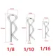 RC 10PCS 02053 Metal Body Clip For 1/8 1/10 1/16 HSP Redcat HPI On-Road Car Buggy Truck Spare Parts