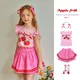 Koreanische Kinder Kleidung Mädchen T-Shirts Shorts neue Sommer Kind Baby Mädchen Urlaub Apfel Top