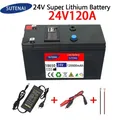 24V Batterie 120ah 25 2 Lithium Batterie pack wiederauf ladbare Batterie für Solarenergie Elektro