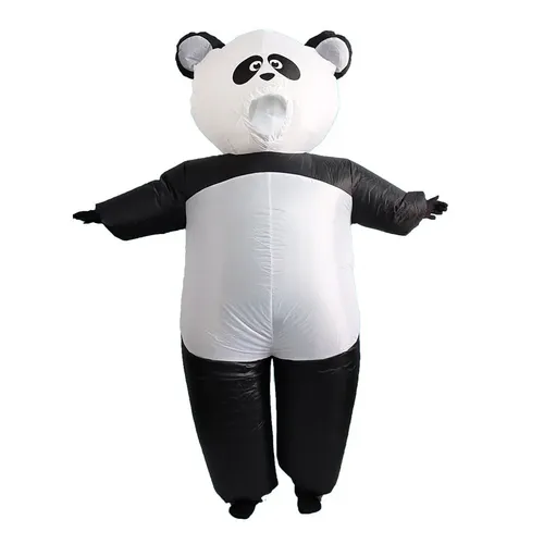 Puppen kostüm Party Party Bühnenshow Dress Up Requisiten Panda aufblasbares Kostüm