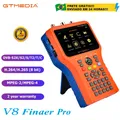 Gtmedia v8 finder pro 2 satelliten signal finder DVB-S2X/s2/s/t2/t/c ahd h.265 meter satellit 100%