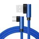 0 35 m 1m 2m 3m 90 ° Winkel USB Typ C Kabel für Xiaomi 6 8 Huawei Ehre 9 10 Samsung S8 S9 Oneplus5