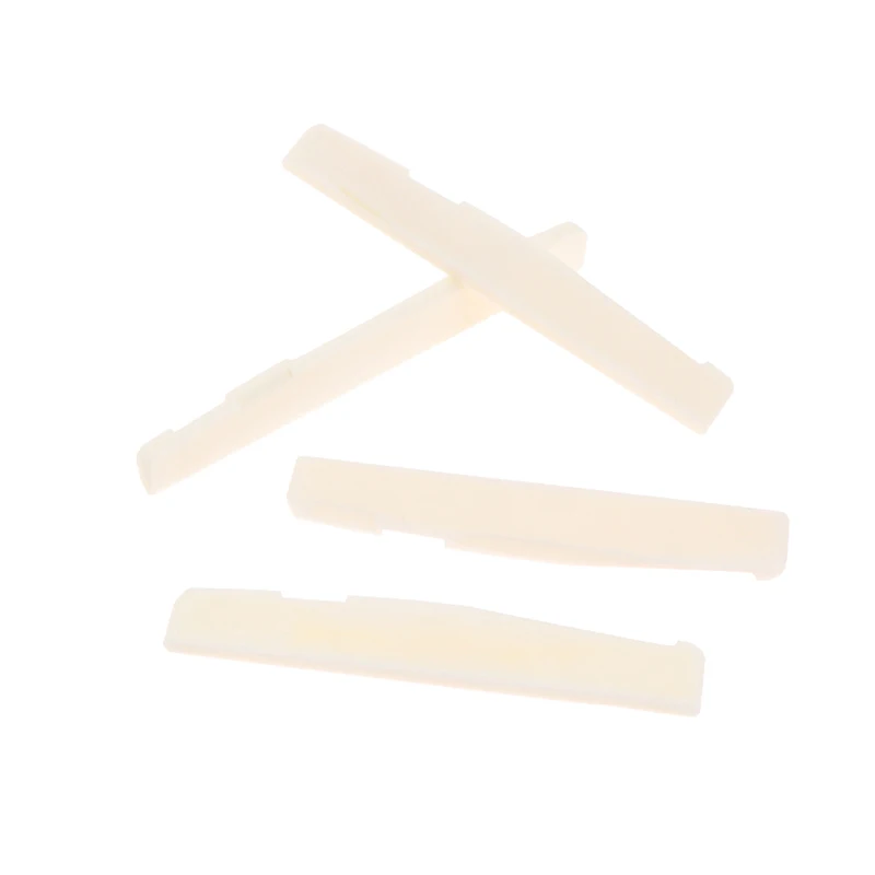 1pc Echt Knochen Brücke Sattel Für Folk Akustische Gitarre 72MM/74MM/76MM/80MM * 12MM Image