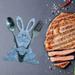 WNG 4Pcs New Easter Bunny Cutlery Knife and Fork Cover Table Decoration Easter Silverware Holders Cutlery Spoon Knife Folk Bag Utensil Organizer Tableware Pocket