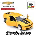1:36 Chevrolet Camaro Pullback Spielzeug Auto Modell offiziell lizenzierte Replik Metall Auto Modell