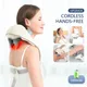 Elektrisches Nacken-und Rücken massage gerät kabelloses Nacken-und Schulter knet massage kissen Hals