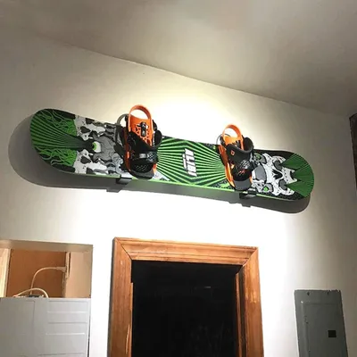 Wand Snowboard Rack Ski Skateboards Display Racks Lager regal Wand Snowboard halter Home Garage Organizer Zubehör