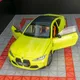 1:23 bmw m4 g82 Coupé-Legierung Sportwagen Modell Druckguss Metall Rennwagen Modell Simulation Sound