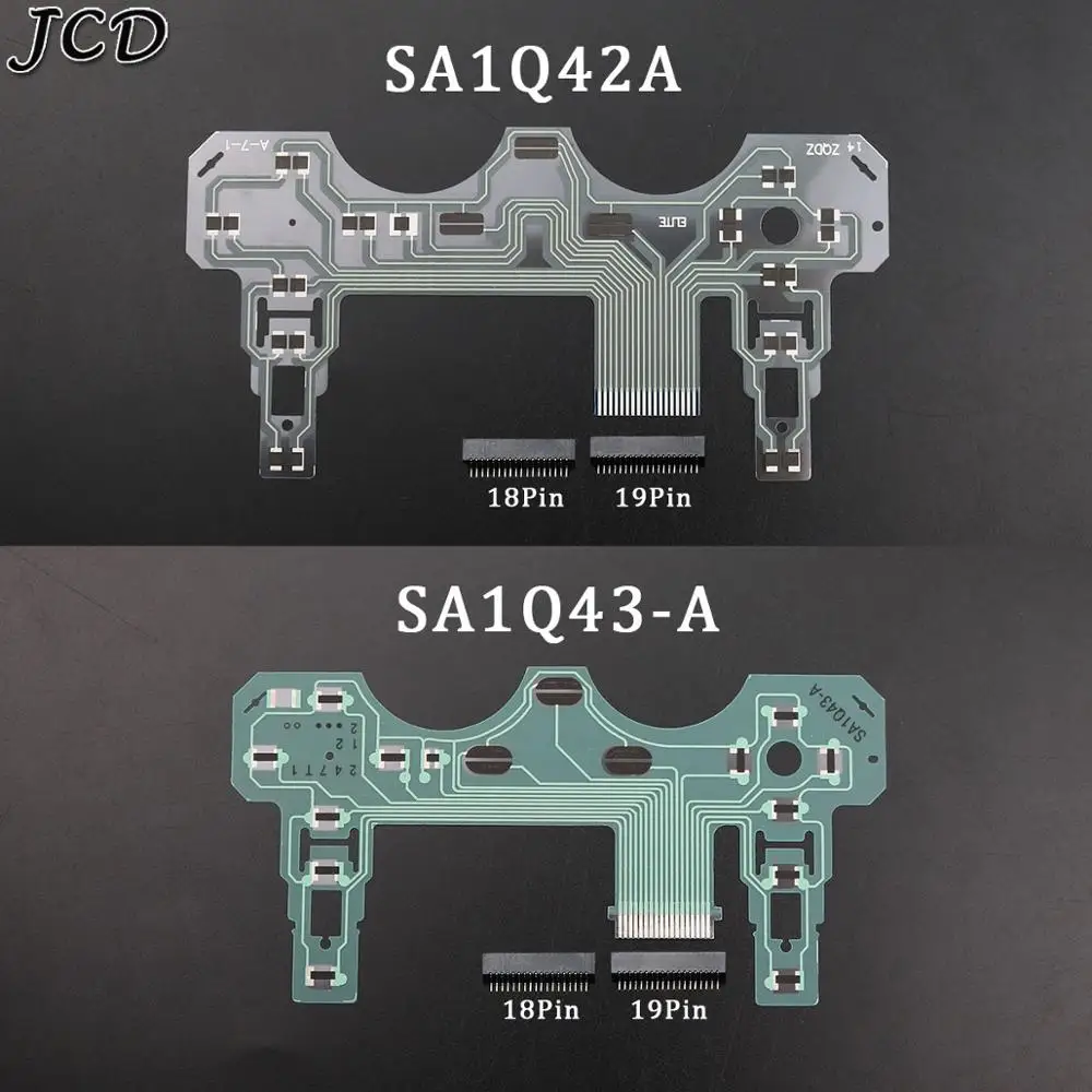 JCD 10 stücke Für Sony PS2 SA1Q42A SA1Q43-A Band Platine Film Joystick Flex Kabel Leitfähigen Film Für PS2 Controller