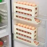 Kühlschrank automatische Scrolling Eier regal halter Ebenen Aufbewahrung sbox Eier roll korb