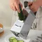 Edelstahl Vier-seitige Schredder Ingwer Reibe Stereoskopischen Multifunktionale Handheld Hobel Küche Gemüse Obst Gadgets