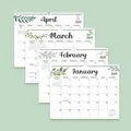 18 Monate 2024 Wandkalender Büro Briefpapier Agenda Veranstalter Briefpapier liefert Spulen kalender