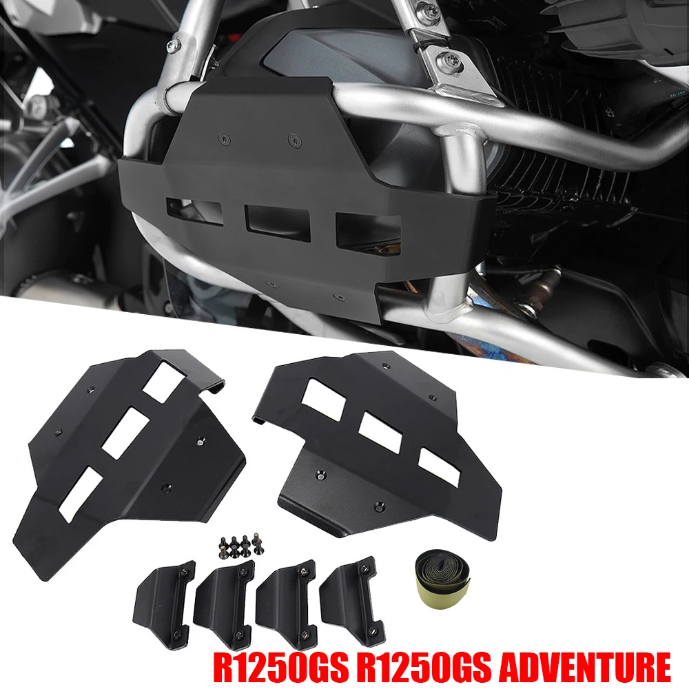 Zylinderkopf schutz für bmw r 1250 gs adv r1250gs abenteuer schild schutz schutz abdeckung motors chutz motorrad zubehör Image