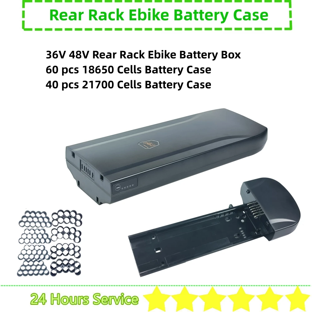 36V 37V 48V E-Bike Batterie kasten City Bike Gepäckträger E-Bike Batterie gehäuse Gehäuse für Phylion XH370-13J Wall-es Batterie kasten Image