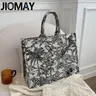 Jiomay Modetrends Strand tasche für Frauen Tier druck Handtasche Reise Innen tasche mit Reiß